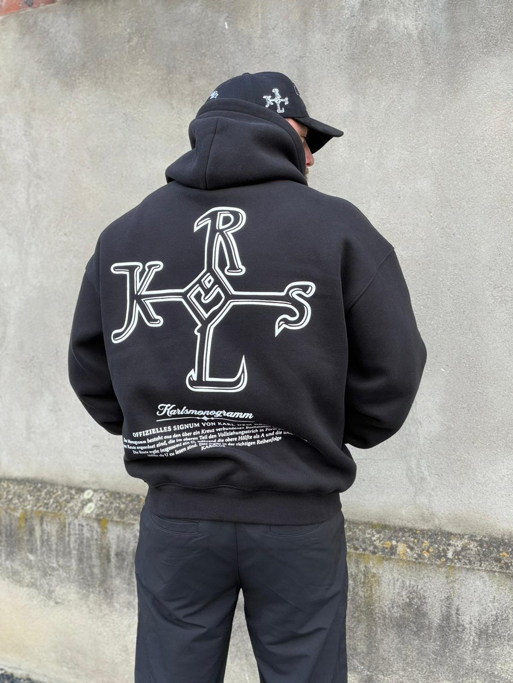 Zip Hoodie "Karlsmonogramm"