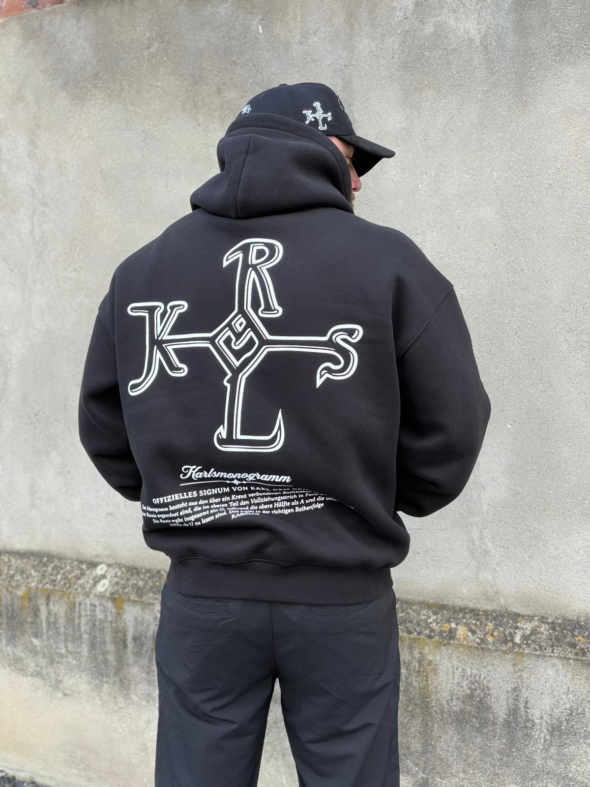 Zip Hoodie "Karlsmonogramm"