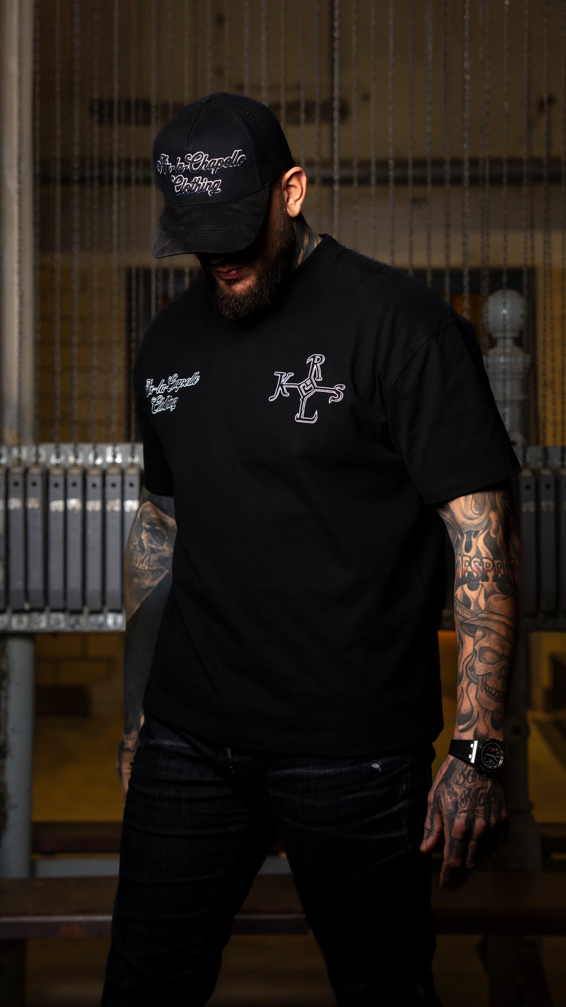 T-Shirt "Karlsmonogramm" gestickt